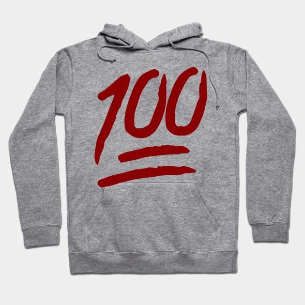 number 100 Hoodie by stevanie